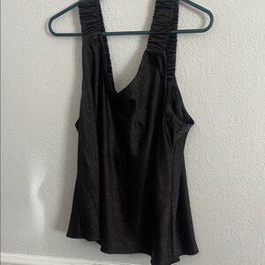 DKNY Elegant Black Sleeveless Top